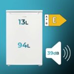 Cecotec Frigorífico mini Bolero CoolMarket 107 107L Blanco Clase de eficiencia energética E - Imagen 4