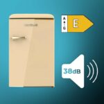 Frigorífico mini Bolero CoolMarket TT Origin 110 110L E Beige Cecotec - Imagen 5