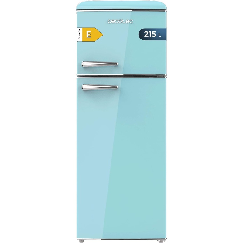 sUC3zsj4LC Frigorífico Bolero CoolMarket 215L E Azul 2D Origin Cecotec - Imagen 1