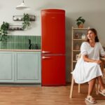 Frigorífico Combi Origin Rojo 294L 190 cm E Cecotec Bolero CoolMarket - Imagen 6