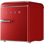 EVVO Nevera mini Rojo 45L F20 Clase de eficiencia energética F - Imagen 4