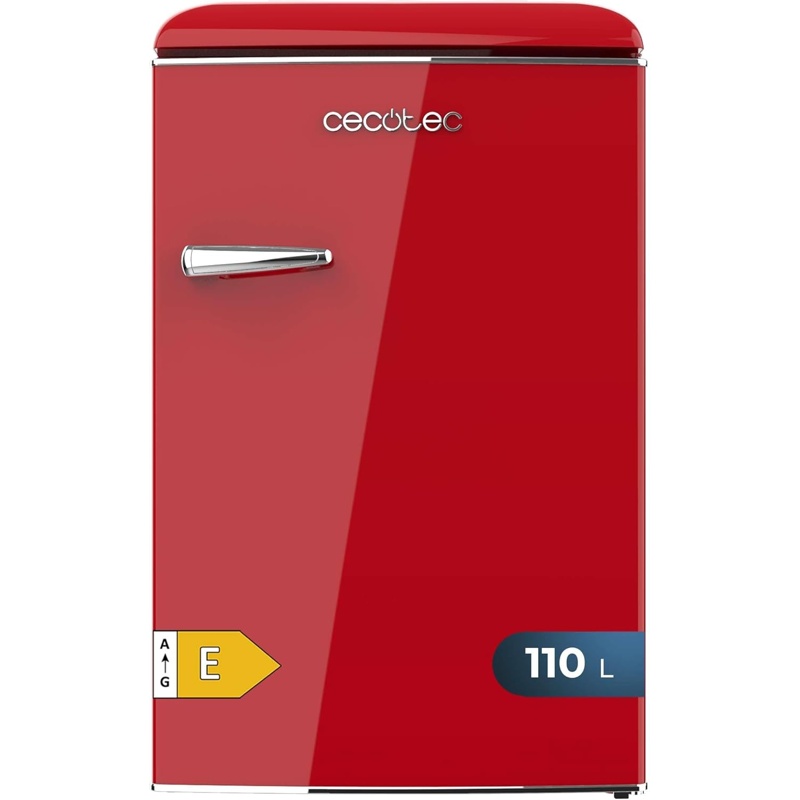 zZ34xCL0Cf Frigorífico mini Bolero CoolMarket 110 110L E Rojo Origin Cecotec - Imagen 1
