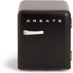 CREATE Frigorífico RETRO FRIDGE 50 48 L Clase energética F 39 dB Negro Maneta Blanco Roto