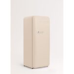CREATE Frigorífico combi RETRO FRIDGE 150 281 L 102 W Clase energética D Arena Maneta Plata - Imagen 2