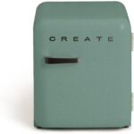 Frigorífico RETRO FRIDGE 50 48 L 39 dB Clase energética F Verde Maneta Negra CREATE