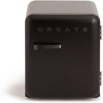 CREATE RETRO FRIDGE 50 Frigorífico 48 L Clase energética F 39 dB Negro Maneta Negra