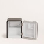 CREATE Frigorífico RETRO FRIDGE 50 48 L Clase energética F 39 dB Negro Maneta Oro Rosado - Imagen 3