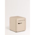 Frigorífico RETRO FRIDGE 50 48 L 39 dB Arena Maneta Negra Clase energética F CREATE - Imagen 2