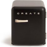 CREATE Frigorífico RETRO FRIDGE 50 48 L 39 dB Clase energética F Negro Maneta Arena