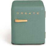 Frigorífico RETRO FRIDGE 50 48 L 39 dB Clase energética F Verde Maneta Madera CREATE