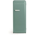 CREATE Frigorífico combi RETRO FRIDGE 150 281 L 102 W Clase energética D Verde Maneta Blanco Roto
