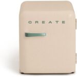 CREATE Frigorífico RETRO FRIDGE 50 48 L Clase energética F 39 dB Arena Maneta Verde Sage