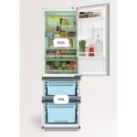 CREATE FRIDGE STUDIO COMBI PRO FLEX 401 Frigorífico combi 401 L NoFrost 158 W Clase energética E Acero Inoxidable - Imagen 3