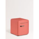 CREATE Frigorífico RETRO FRIDGE 50 48 L 39 dB Clase energética F Terracota Maneta Negra - Imagen 2