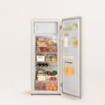 CREATE RETRO FRIDGE 150 Frigorífico combi 281 L 102 W Clase energética D Blanco Maneta Madera - Imagen 4