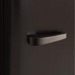 CREATE Frigorífico combi RETRO FRIDGE 150 281 L 102 W Clase energética D Negro Maneta Negra - Imagen 4