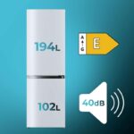 Frigorífico combi Bolero CoolMarket Combi 296 DF Blanco 296 L Clase energética E Cecotec - Imagen 5