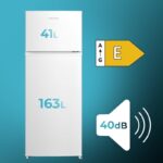 Frigorífico combi Bolero CoolMarket 2D 204 204 L Blanco E Cecotec - Imagen 3