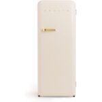 CREATE RETRO FRIDGE 150 Frigorífico combi 281 L 102 W Clase energética D Blanco Maneta Oro
