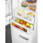 SMEG Frigorífico combi FAB32LWH6 331 L NoFrost Clase energética C - Imagen 6