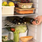 CREATE Frigorífico combi RETRO FRIDGE 150 281 L 102 W Clase energética D Negro Maneta Negra - Imagen 5