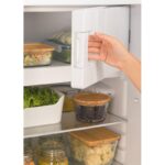 CREATE Frigorífico combi RETRO FRIDGE 150 281 L 102 W Clase energética D Verde Maneta Arena - Imagen 2