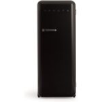 CREATE Frigorífico combi RETRO FRIDGE 150 281 L 102 W Clase energética D Negro Maneta Negra