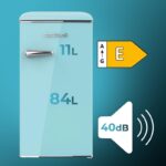 Frigorífico Bolero Coolmarket TT Origin 95 95 L Azul Clase energética E Cecotec - Imagen 3