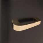 Frigorífico RETRO FRIDGE 50 48 L 39 dB Negro Maneta Oro Clase energética F CREATE - Imagen 3