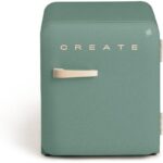 Frigorífico RETRO FRIDGE 50 48 L 39 dB Verde Maneta Arena Clase energética F CREATE