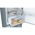 Frigorífico combi KGN39VIEA 366 L 203 cm 60 cm 66 cm Acero inoxidable Clase energética E Bosch - Imagen 4