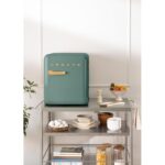 Frigorífico RETRO FRIDGE 50 48 L 39 dB Clase energética F Verde Maneta Madera CREATE - Imagen 5