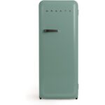 CREATE Frigorífico combi RETRO FRIDGE 150 281 L 102 W Clase energética D Verde Maneta Negra