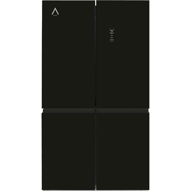 SdwszoK4MC Frigorífico americano ALPHA Pegasus Elite Pro-83 Negro NoFrost 475 L 182 cm 41 dB - Imagen 1