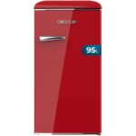 Frigorífico Bolero Coolmarket TT Origin 95 95 L Rojo Clase energética E Cecotec