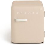 CREATE Frigorífico RETRO FRIDGE 50 48 L 39 dB Clase energética F Arena Maneta Blanco Roto