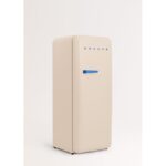 CREATE Frigorífico combi RETRO FRIDGE 150 281 L 102 W Clase energética D Arena Maneta Azul Cobalto - Imagen 6