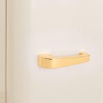 CREATE RETRO FRIDGE 150 Frigorífico combi 281 L 102 W Clase energética D Blanco Maneta Oro - Imagen 4