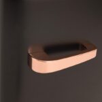 CREATE Frigorífico RETRO FRIDGE 50 48 L Clase energética F 39 dB Negro Maneta Oro Rosado - Imagen 6