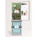 Frigorífico combi CREATE FRIDGE STUDIO COMBI PRO FLEX 401 Beige 401 L NoFrost 158 W Clase energética E - Imagen 3