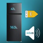 Frigorífico combi Bolero CoolMarket 2D 204 204 L Clase energética E Cecotec - Imagen 2