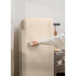 CREATE Frigorífico combi RETRO FRIDGE 150 281 L 102 W Clase energética D Arena Maneta Arena - Imagen 4