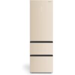 Frigorífico combi CREATE FRIDGE STUDIO COMBI PRO FLEX 401 Beige 401 L NoFrost 158 W Clase energética E