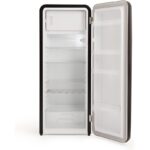 CREATE Frigorífico combi RETRO FRIDGE 150 281 L 102 W Clase energética D Negro Maneta Negra - Imagen 3