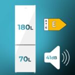 Frigorífico combi Cecotec Bolero CoolMarket Combi 250 Cristal Blanco 250 L NoFrost Clase energética E - Imagen 3