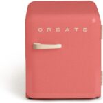 CREATE Frigorífico RETRO FRIDGE 50 48 L Clase energética F 39 dB Terracota Maneta Arena