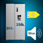 Cecotec Bolero CoolMarket SBS 562 Frigorífico americano Plata 559 L NoFrost Clase energética D - Imagen 5