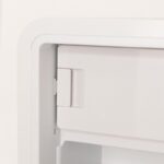 CREATE RETRO FRIDGE 150 Frigorífico combi 281 L 102 W Clase energética D Blanco Maneta Oro - Imagen 3