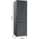 Cecotec Frigorífico combi Bolero CoolMarket Combi 356i Gris 356 L Clase energética E - Imagen 2