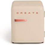 CREATE Frigorífico RETRO FRIDGE 50 48 L Clase energética F 39 dB Arena Maneta Terracota